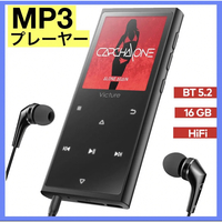 新品☆Victure M5X MP3プレーヤー 16GB Bluetooth FMラジオ ロスレスサウンド 軽量 最大128GB Micro SDカードサポート