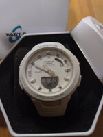 CASIO カシオ 腕時計 Baby-G　BSA-B100-7AFJ アナデジ ホワイト モバイルリンク　クォーツ 　ホワイト　海外モデル