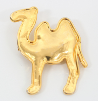 ARNAUD＆THIERRY GILLIER PARIS ジリエ ラクダ ブローチ ヴィンテージ ゴールド 金色 駱駝 らくだ キャメル アニマル 動物 フランス パリ