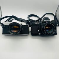 【動作確認済み】MINOLTA SR-7 MINOLTA SR101 一眼レフカメラ レンズ付 セット売り
