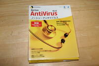 開封未使用品・未登録　Symantec Norton AntiVirus 10.0 For Macintosh　　Tiger(Mac　OS v10.4x)対応