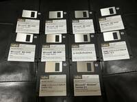 Microsoft Windows 3.1 MS-DOS 6.2/V Fujitsu フロッピーディスク10枚