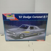Revell MONOGRAM Dodge Coronet R/T 1967 USA アメ車 アメリカ製 クライスラー ダッジ コロネット レベル 絶版 当時物 希少 未開封品
