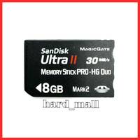 【おてがる配送】初期化済み SanDisk Ultra II サンディスク ウルトラ 2 メモリースティック PRO Duo 8GB メモリーカード PSP3000 デジカメ