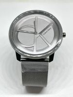 カルバンクライン　Calvin Klein CK 新品未使用　腕時計　メンズウォッチ　39mm 稼働 クォーツ ガンカラー