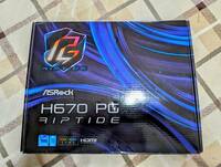 【美品】ASRock H670 PG Riptide マザーボード LGA1700 DDR4 第12世代 第13世代 第14世代 Intel