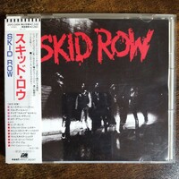 【国内盤CD帯付き】スキッド・ロウ　SKID ROW　1989年国内初版盤　管理番号J　