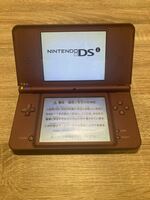 Nintendo DSi LL ワインレッド①【通電・動作確認済】本体のみ