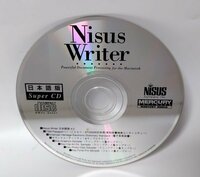 【同梱OK】 Nisus Writer 日本語版 4.0 (ワープロソフト) ■ American Heritage Dictionary (電子辞書) ■ Key Fonts Pro Sampler ほか
