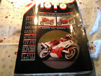 ビンテージ　ギリシャ？雑誌　MOTO　1990年代前半　モータースポーツ　バイク　車　チューニング　ビモータ