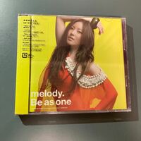 【未開封CD+DVD】melody．★ Be as one