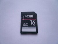 TDK　SDHCカード　16GB