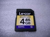 LEXAR　SDHCカード　4GB