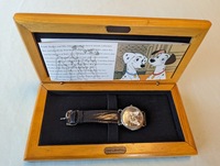 ディズニー腕時計 フランクトーマス&オリージョンストンbyデザイン 未使用 化粧木箱 付属品一式 送料無料