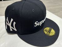 【送料無料・7-1/2】Supreme 24ss MLB Teams Box Logo New Era Navy New York Yankees / シュプリーム ニューエラ キャップ ネイビー