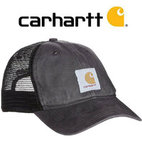 新品 ◆カーハート ◆Carhartt ◆キャップ Buffalo Cap バッファロー メッシュキャップ 帽子 ◆ブラック スナップバック サイズ調節可能