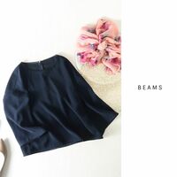 ビームス BEAMS☆オーバーサイズブラウス 36サイズ☆N-H 1367