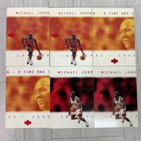 UPPER DECK マイケル・ジョーダン Michael Jordan カード NBA ALL STAR 6枚セット