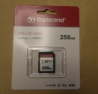 Transcend SDXCカード 256GB UHS-I Class10 TS256GSDC300S トランセンド