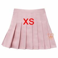 スカート 春服 女の子 プリーツ スカパン キッズ ジュニア 入学式 通学 ミニスカート ミニ パンツインスカート ピンク XS