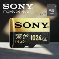 大容量！！　microSD SONY 1TB (1024) 防水　V60 A2 SD カードアダプターセット　マイクロSDカード 数量限定！！