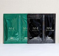 ☆送料無料☆ NNE ニードル炭酸パック 2種類セット（緑×1+黒×1） / 匿名配送 新品 毛穴 パック CICA