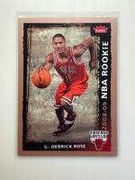 08-09 Fleer 201 Derrick Rose RC Chicago Bulls デリク・ローズ ルーキー NBAカード