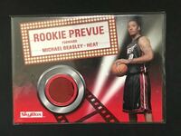 08-09 SKYBOX PREMIUM Rookie Preview Michael Beasley Jersey Patch Miami Heat 10枚限定 NBAカード