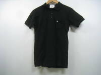 Arnold Palmer アーノルドパーマー ARNIE アーニー クラシックスタイル ポロシャツ 半袖 刺繍ロゴ 黒 ブラック サイズ2