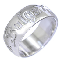 ブルガリ セーブザチルドレン リング 指輪 スターリングシルバー 925 #58 アクセサリー ジュエリー BVLGARI