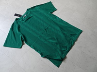 新品☆アルチザンの透かし編みサマーニットニット・緑・9～11号・定価3.6万円