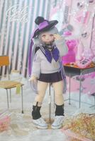 【Cat in boots】MDD Kumako サイズ お洋服セット 紫色