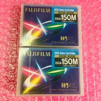 □【未開封品 未使用品】FUJIFILM 富士フィルム データカートリッジ DDS4 DG4-150M 20GB/40GB 2本セット