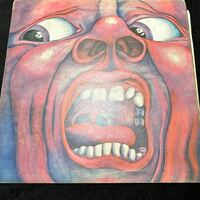 UK original stereo 初回 ISLAND Pink i ILPS-9111 King Crimson キングクリムゾン　In the Court of the Crimson King MAT 2/4
