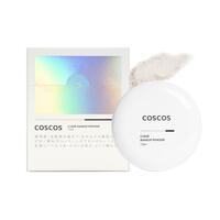 COSCOS クリアランクアップパウダー クリア パウダー フェイスパウダー 無色 透明 化粧崩れ防止 UV 高カバー 毛穴レス プレストパウダー