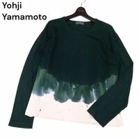 Yohji Yamamoto POUR HOMME ヨウジヤマモト プールオム 通年 長袖 デザイン カットソー ロンTシャツ Sz.3　メンズ　I4T01572_4#F