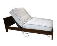 在庫限り訳アリ フランスベッド 中古 電動シングルベッド 幅101×長さ207×高さ46cm マット付き