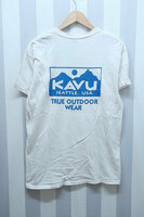 8-0023/KAVU TRUE LOGO TEE カブー 半袖Tシャツ 送料200円　