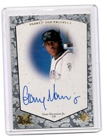 MLB 1997 UD SP TOP PROSPECT Autograph Gary Matthews Jr. ゲイリー・マシューズ・ジュニア 直筆サイン　新品ミント状態品