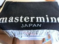 mastermind JAPAN スカル ブランケット ソファーカバー フリンジ ブラック マスターマインド