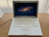★OS X Lion / Windows10搭載・バッテリーダメ★　Apple MacBook Early 2008（Core2Duo・メモリ 4GB・HDD 500GB）