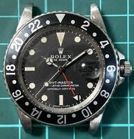 ROLEX　1675　GMT-MASTER　純正文字盤　初期マット　ロングE　ヒラメ　ケース　部品セット　ジャンク