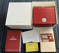 美品　正規品　Omega　オメガ　純正箱　腕時計　化粧箱 ケース　ギャランティカード付き