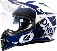 O'NEAL SIERRA Motorcycle Helmet R Blue/White XXL 63-64CM