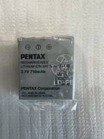 【PENTAX】 充電式リチウムイオンバッテリー D-LI8 新品 純正品