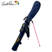 Arnold Palmer スタンド式クラブケース APCC-05SF【アーノルドパーマー】【ゴルフ】【セルフスタンド】【ネイビー×ピンク】