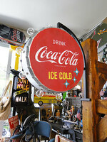 コカ・コーラ　ボトルキャップ　ダブルサイドLEDサイン ■ アメリカン雑貨 アメリカ雑貨 coke