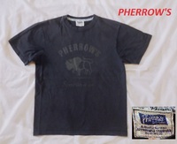 Pherrow'sフェローズTシャツM(38)★半袖紺