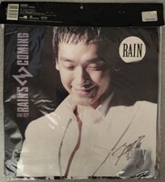 レア品・未使用【匿名配送・送料込み】RAIN(ピ) RAIN'S COMING 06/07 IMAGE TOWEL JYP公式コンサートグッズ タオル2枚入り ポリエステル製