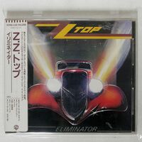 シール帯 ZZ TOP/ELIMINATOR/WARNER BROS. RECORDS 32XD-133 CD □